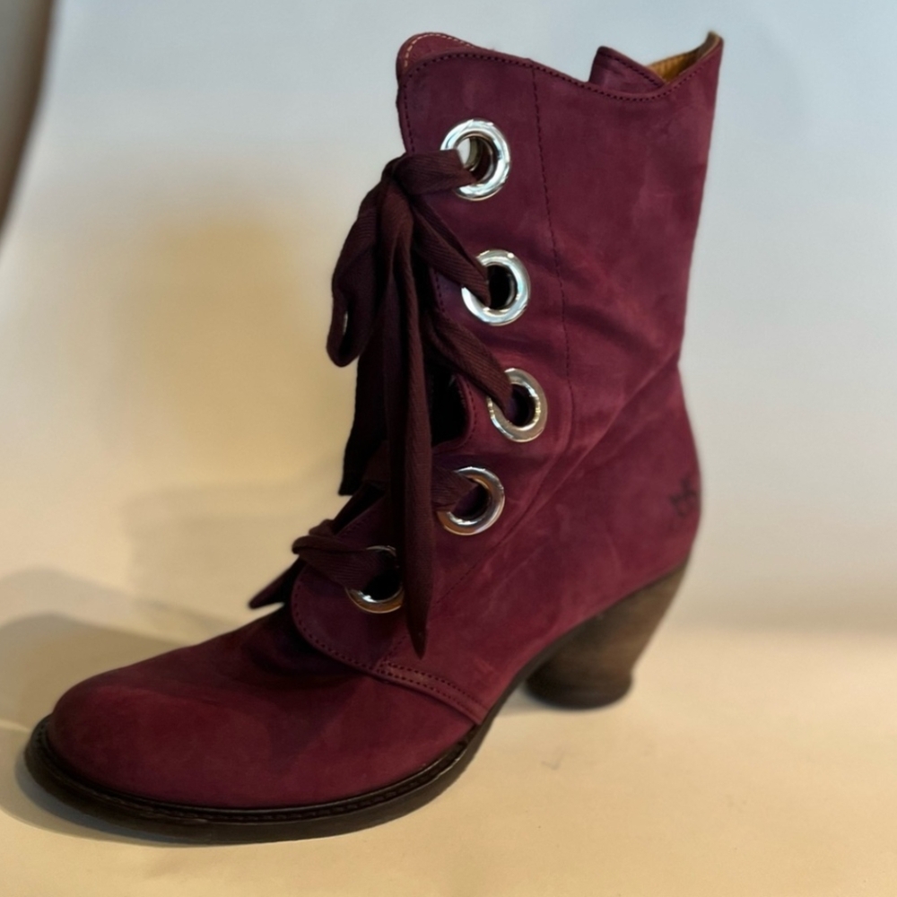 Purple Fluevog Gladstones - Picture 2 of 3